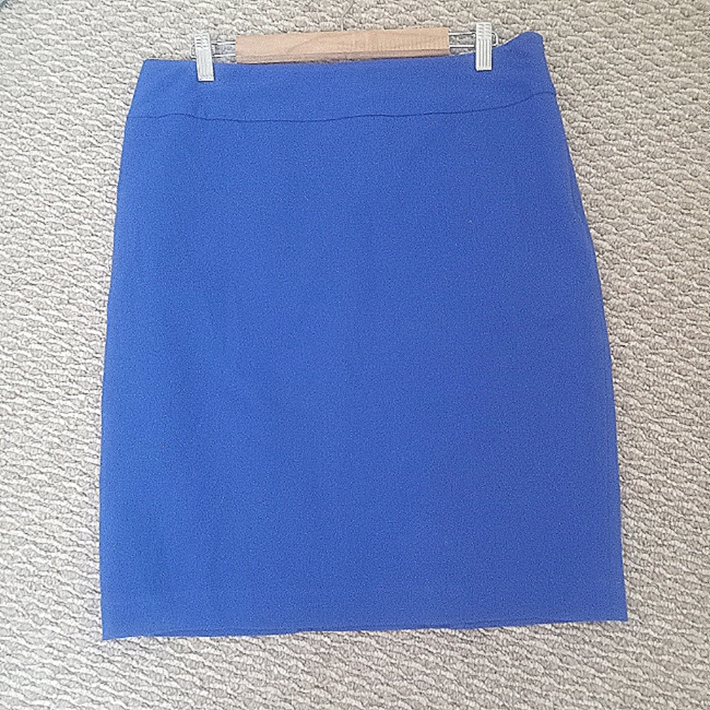 Liz Claiborne Royal Blue Pencil Skirt - Picture 4 of 8